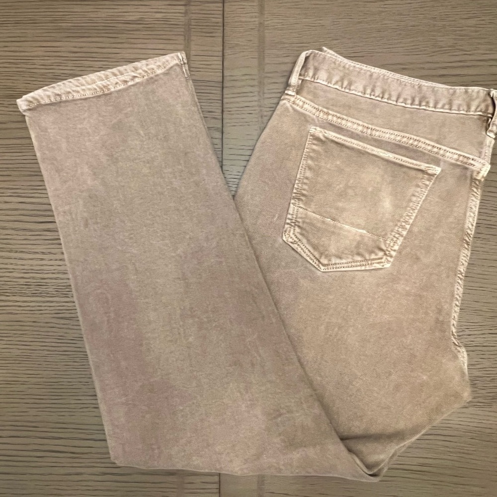 Banana Republic Slim Fit Beige Trousers